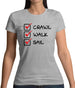 Crawl Walk Sail Womens T-Shirt