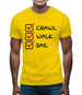 Crawl Walk Sail Mens T-Shirt