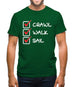 Crawl Walk Sail Mens T-Shirt