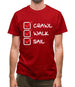 Crawl Walk Sail Mens T-Shirt