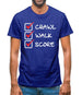 Crawl Walk Score Mens T-Shirt