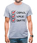 Crawl Walk Skate Mens T-Shirt
