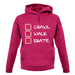 Crawl Walk Skate unisex hoodie