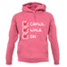 Crawl Walk Ski unisex hoodie