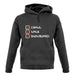 Crawl Walk Snowboard unisex hoodie