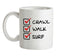 Crawl Walk Surf Ceramic Mug