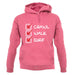 Crawl Walk Surf unisex hoodie