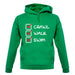 Crawl Walk Swim unisex hoodie