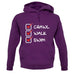 Crawl Walk Swim unisex hoodie