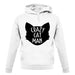 Crazy Cat Man unisex hoodie