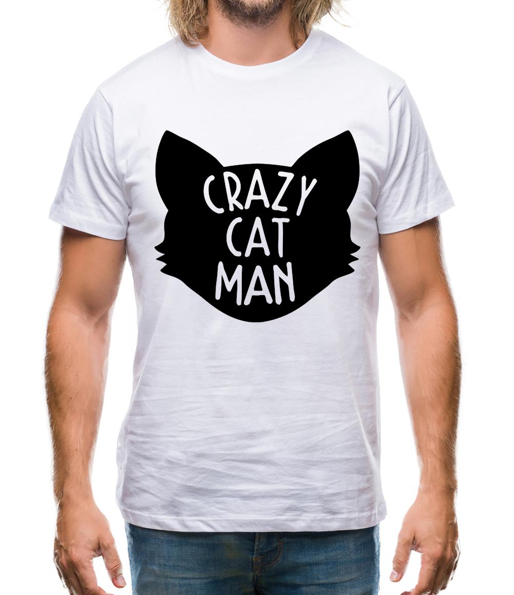 Crazy cat man deals t shirt
