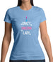 Crazy Unicorn Lady Womens T-Shirt