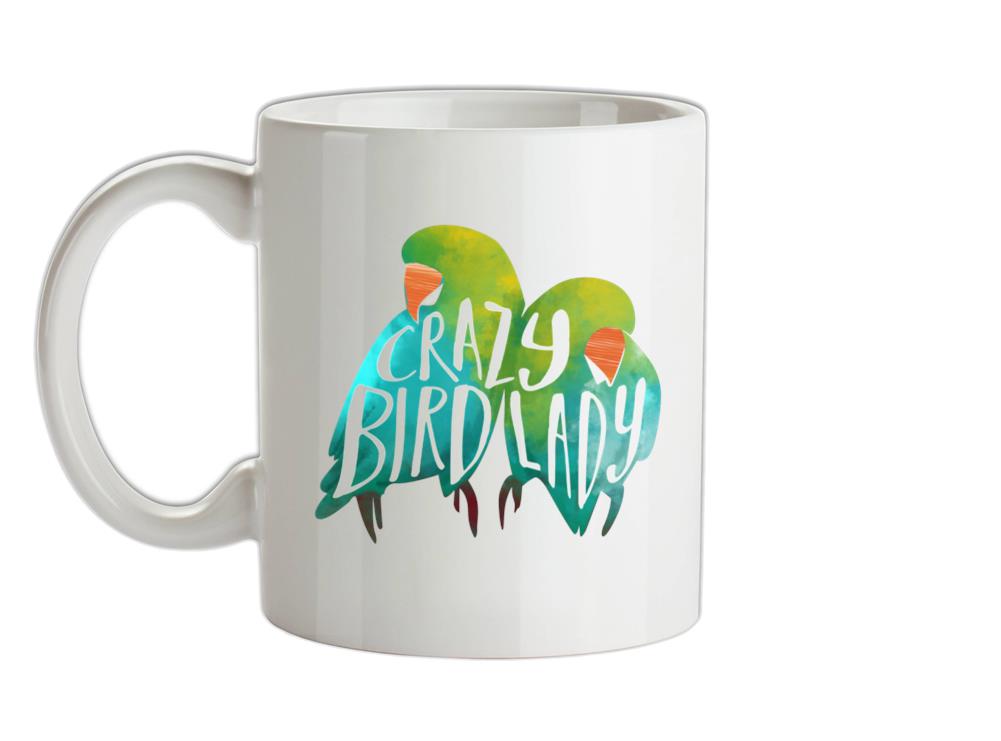 Crazy Bird Lady Ceramic Mug