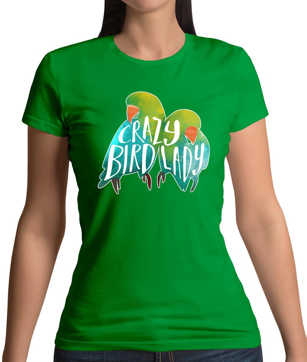 Crazy bird outlet lady shirt