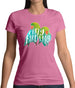 Crazy Bird Lady Womens T-Shirt