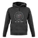 Cricket Ground Diagram unisex hoodie