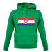 Croatia Grunge Style Flag unisex hoodie