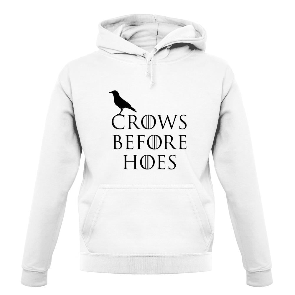 Crows Before Hoes unisex hoodie