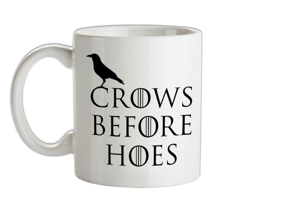 Crows Before Hoes Ceramic Mug