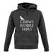 Crows Before Hoes unisex hoodie