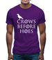 Crows Before Hoes Mens T-Shirt