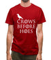 Crows Before Hoes Mens T-Shirt