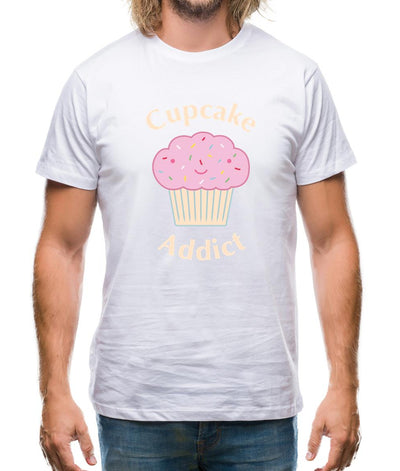 Cupcake Addict Mens T-Shirt
