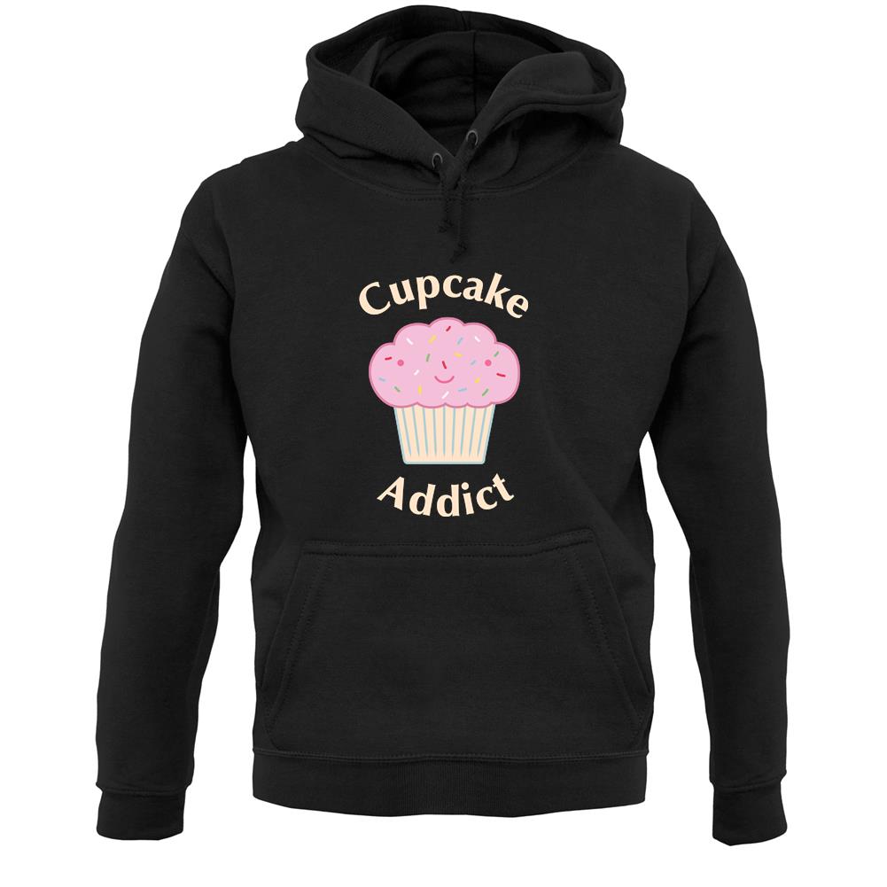 Cupcake Addict Unisex Hoodie