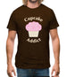 Cupcake Addict Mens T-Shirt