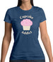 Cupcake Addict Womens T-Shirt