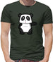 Cute Panda Mens T-Shirt