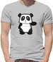 Cute Panda Mens T-Shirt