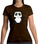 Cute Panda Womens T-Shirt