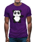 Cute Panda Mens T-Shirt