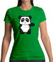 Cute Panda Womens T-Shirt