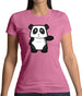 Cute Panda Womens T-Shirt