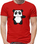 Cute Panda Mens T-Shirt