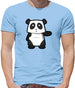 Cute Panda Mens T-Shirt