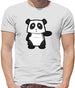 Cute Panda Mens T-Shirt