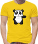 Cute Panda Mens T-Shirt