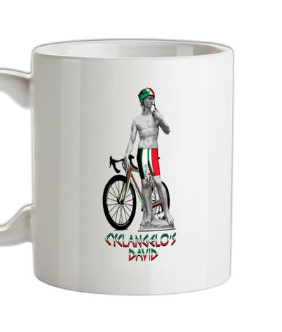 Cyclangelo's David Ceramic Mug