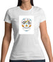 Cycle Day Of Dead Womens T-Shirt