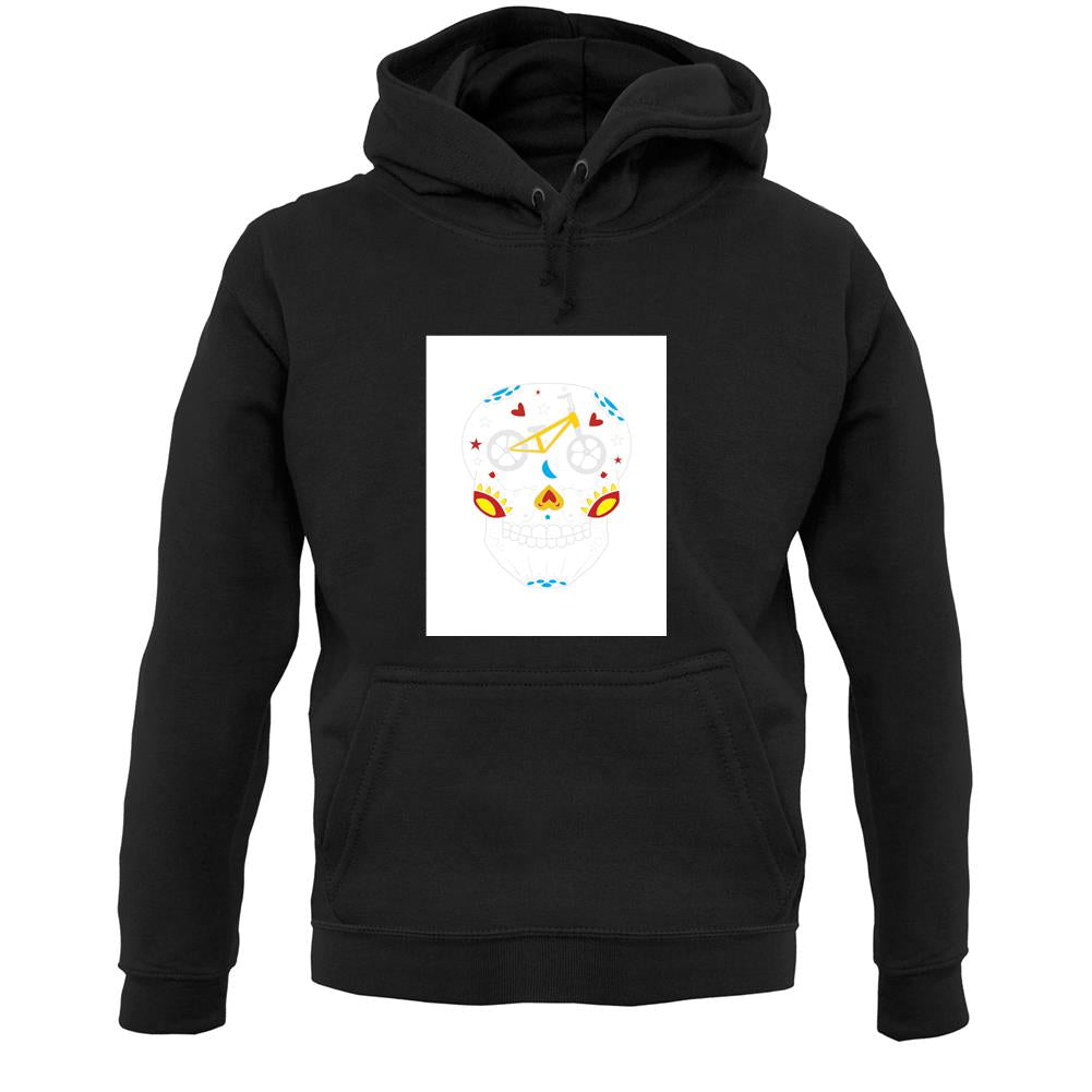 Cycle Day Of Dead Unisex Hoodie