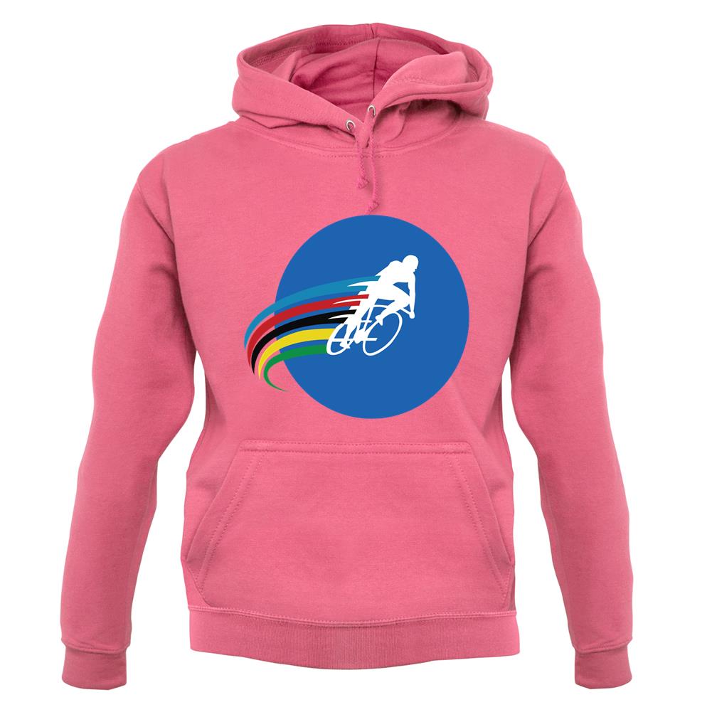 Cycling Stripes unisex hoodie