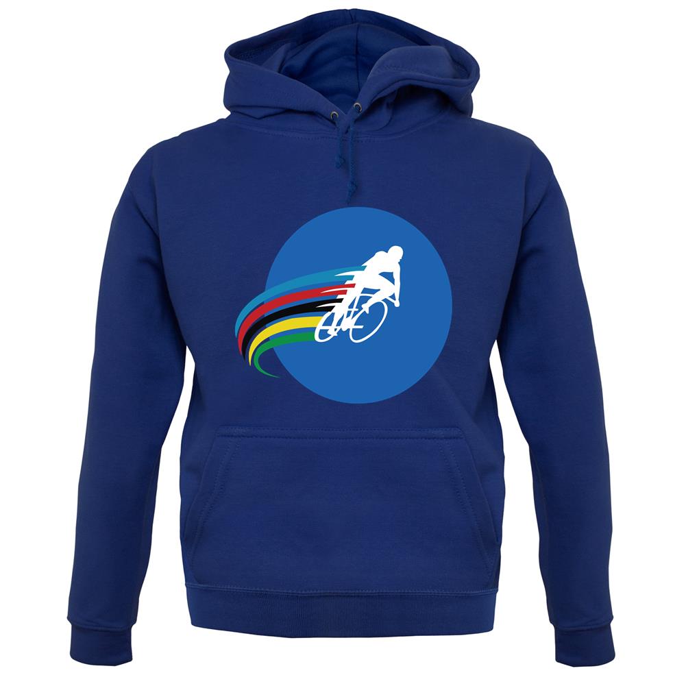 Cycling Stripes unisex hoodie