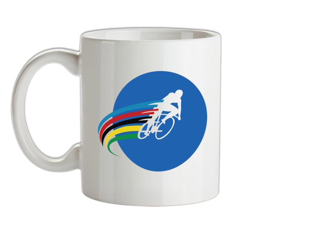 Cycling Stripes Ceramic Mug