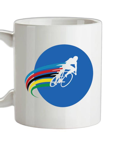Cycling Stripes Ceramic Mug