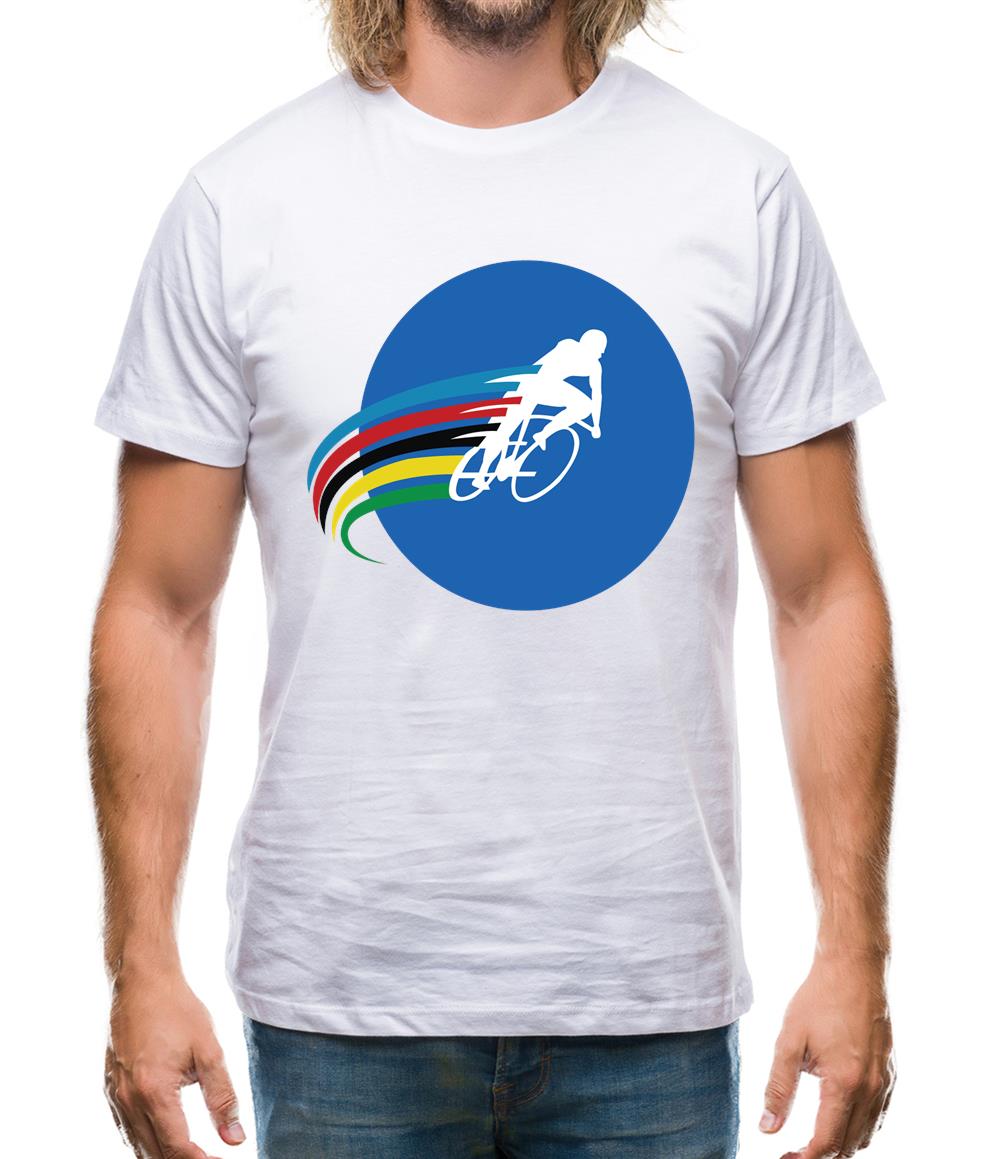 Cycling Stripes Mens T-Shirt