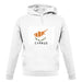 Cyprus Barcode Style Flag unisex hoodie