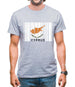 Cyprus Barcode Style Flag Mens T-Shirt